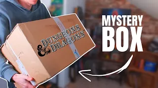 A box of mystery 5th edition DnD stuff!
