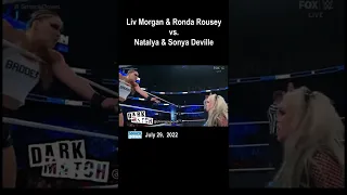 Ronda Rousey & Liv Morgan vs. Natalya & Sonya Deville | #SmackDown July 29, 2022 Full Highlights