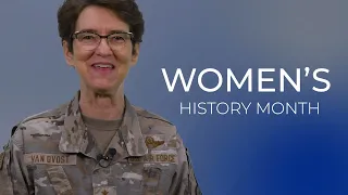 USTRANSCOM celebrates Women's History Month w/ Gen. Jacqueline Van Ovost