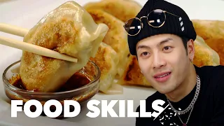 Jackson Wang Learns How to Make Dumplings | Food Skills