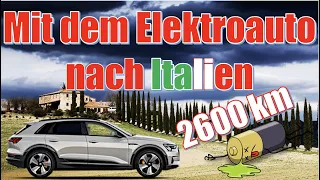 Elektroauto Roadtrip in die Toskana im Audi e-tron 50