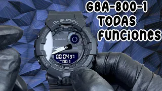 G-Shock GBA-800 Setting all Functions