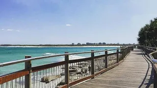 DRIVING THROUGH GOLDEN BEACH, CALOUNDRA, SUNSHINE COAST, QUEENSLAND AUSTRALIA