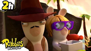 The Rabbids go on a trip! | RABBIDS INVASION | 2H New compilation | Cartoon for Kids