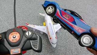 review cara main mobil remote dan pesawat #mainan#rc