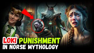 The Punishment of Loki for Baldur's death | Norse Mythology