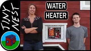 On Demand Water Heater Installation in our Tiny House (Ep.36)