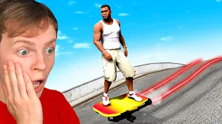 PLAYING with A HOVERBOARD in GTA 5!