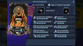 Courtside Pass Chaos Diamond Kevin Durant Insane Showcase😱😱😱 | NBA 2K Mobile