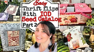 Thrift flips with IOD seed catalog transfer part2 ~transfer hacks and tips