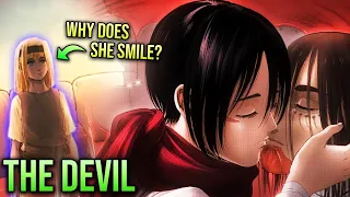 The Sad Reality of Eren & Mikasa's Kiss: Why Did Ymir Fritz Smile at Eren's Death? Attack on Titan