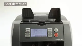 ProNote200 banknote counter --- top model for bank branches and retail