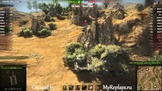 WOT: Steppes - T34  - 6 frags -