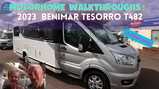 Motorhome Walkthroughs: The 2023 Benimar Tessoro T482 - a coach built motorhome