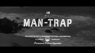 Man-Trap 1961 title sequence