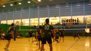 BUCS Volleyball 2014-2015 Scottish 1A Edinburgh M2 vs Aberdeen third set