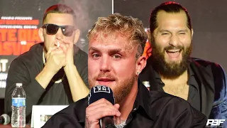 NATE DIAZ IN SHOCK DEFENCE OF JAKE PAUL AS JORGE MASVIDAL BLASTS YOUTUBER