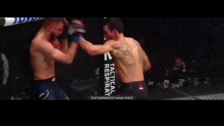 Max Holloway vs. Calvin Kattar [FIGHT HIGHLIGHTS]