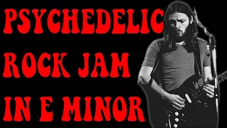 Classic Psychedelic Rock Jam Track | Guitar Play Along Jam (E Minor - 64 BPM)
