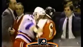 Mar 15, 1988 Greg Smyth vs Joe Paterson Philadelphia Flyers vs New York Rangers