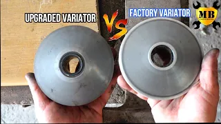 Variator originar vs variator upgraded scooter honda pcx ... honda spree