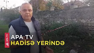 Lənkəranda yandırılmış meyit tapılıb - APA TV