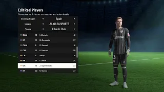 EA SPORTS FC 24 - Athletic club - Player Faces and Ratings