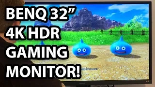 My New 32" 4K Monitor With HDR - BenQ EW3270U Review - For PS4, Xbox & PC