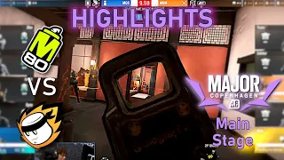 EPIC GAME! M80 vs MnM - HIGHLIGHTS - Main Stage - Copenhagen Major 2023 - R6 Esport