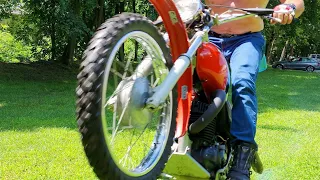 ON ANY SUNDAY 1971 HUSQVARNA CROSS COUNTRY 360C 8 SPEED STEVE MCQUEEN MALCOLM SMITH SPECIAL