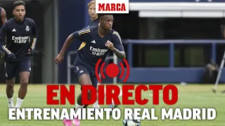 Entrenamiento del Real Madrid previo al partido de LaLiga frente al Almería, EN DIRECTO | MARCA