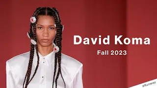 David Koma Fall 2023 Ready to Wear Fashion Show Runway