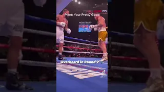 (WOW) Canelo and Caleb Plant have a SHOCKING mid-Fight Conversation