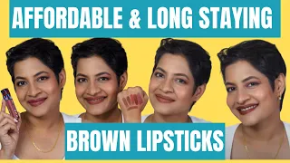 Brown Lipsticks for Indian Skin | Long Lasting & Affordable |Maybelline,Kiro,Mars |JoyGeeks1