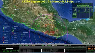 Operación del SASMEX en el sismo del viernes 16 de febrero de 2018