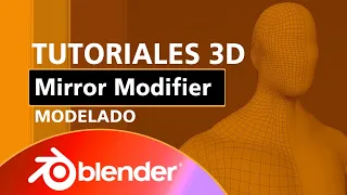 Cómo modelar simetrías con Mirror Modifier en Blender