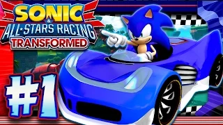 Sonic & All Stars Racing Transformed PC Part 1: Dragon Cup (1440p 60FPS)