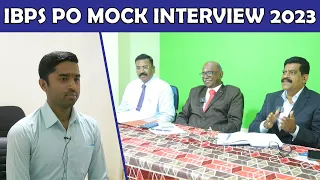 ALL ABOUT REAL INTERVIEW - WATCH TILL THE END | IBPS PO MOCK INTERVIEW | MR.PAVENTHAN