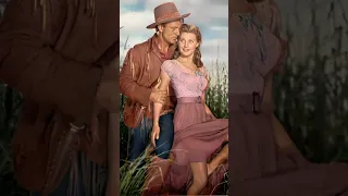 Gary Cooper and Mari Aldon | Vintage Hollywood 1950’s Stars Whatsapp Status | Distant Drums #shorts