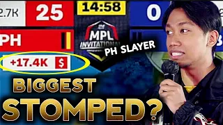 This might be the "Biggest Stomped" in MLBB History | HOMEBOIS vs RSG PH