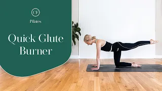 Quick Pilates Booty Burner, No Equipment | Strengthen Your Glutes & Hamstrings