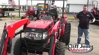 Mahindra 1526 loader removal