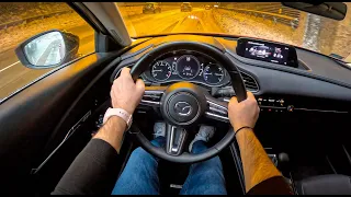 2023 Mazda CX-30 [2.0 Skyactiv-X 186HP] |0-100| POV Test Drive #1504 Joe Black