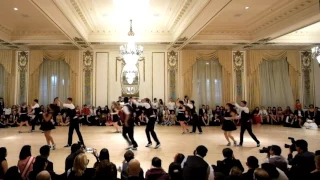 Mr. Pinstripe Suit -- Swingtime at Stanford Viennese Ball 2017