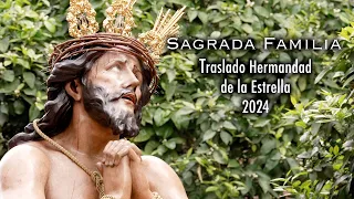 4K | "SAGRADA FAMILIA" | ROSARIO DE CÁDIZ | TRASLADO HERMANDAD DE LA ESTRELLA | 2024