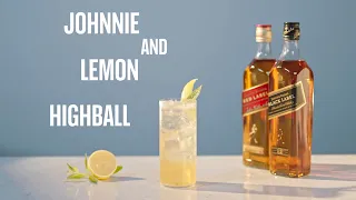 JW Johnnie & Lemon Highball