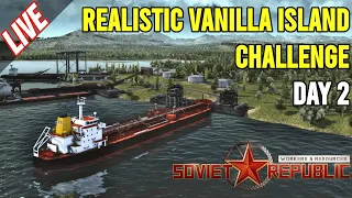 VOD: Making profits on an island ! | Workers and Resources Soviet Republic | ep 2/3