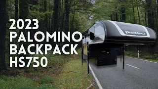 2023 Palomino Backpack HS-750 Truck Camper WITH WET BATH