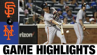 Giants  vs. Mets Game Highlights (8/24/21) | MLB Highlights