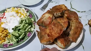 Готовлю хе из судака)🐟 Едем в аэропорт Уральска, встречаем дочь из Астаны🙌👨‍👩‍👧